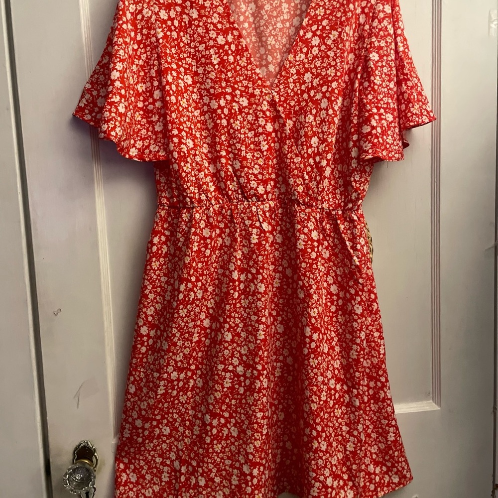 SimpleFun Women Summer Casual Dress, Size Large, Nylon/Viscose, Brand New